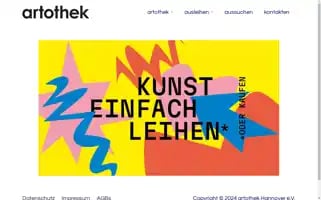 Artothek-hannover.de Screenshot 2024-06-15 06:43:44