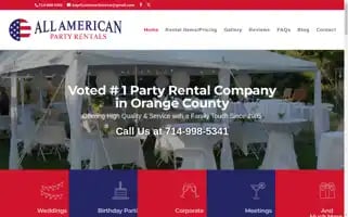 Allamericanpartyrentals.com Screenshot 2024-05-15 10:59:49