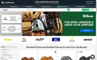 Justballgloves.com Screenshot 2024-05-12 13:47:42