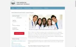 Topmedicalassistantschools.com Screenshot 2024-05-14 13:52:35