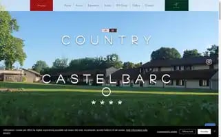 Countryhotelcastelbarco.it Screenshot 2024-04-19 11:14:45