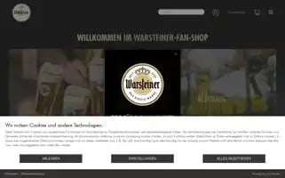Warsteiner-fan-shop.de Screenshot 2024-07-07 08:05:35