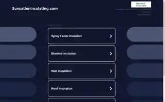 Sunsationinsulating.com Screenshot 2024-05-24 10:39:19