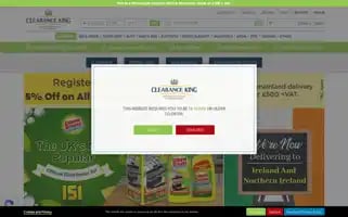 Clearance-king.co.uk Screenshot 2024-05-09 03:24:47