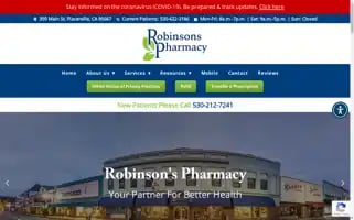 Robinsonspharmacy.com Screenshot 2024-05-16 15:31:52