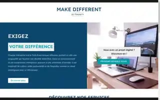Makedifferent.fr Screenshot 2024-06-30 19:10:48