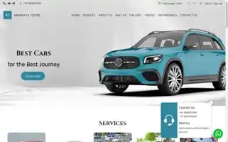 Abhinayatourstravels.com Screenshot 2024-04-17 17:44:57