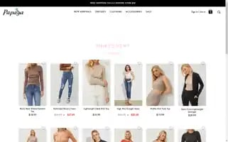 Papayaclothing.com Screenshot 2024-05-13 07:43:13