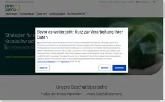 Prezero-international.com Screenshot 2024-07-06 17:03:17
