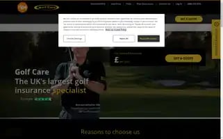 Golfcare.co.uk Screenshot 2024-05-09 22:22:31