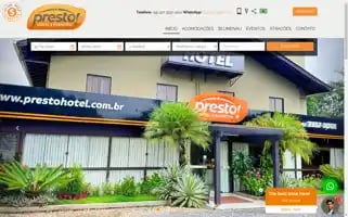 Prestohotel.com.br Screenshot 2024-04-15 09:36:43