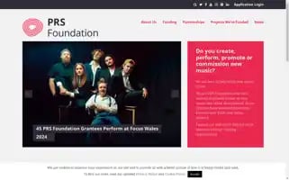 Prsfoundation.com Screenshot 2024-05-13 13:54:51