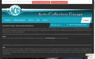 Autocollectorsgarage.com Screenshot 2024-05-15 12:54:26