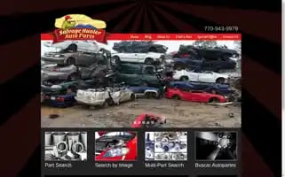 Salvagehunterauto.com Screenshot 2024-05-16 16:07:34