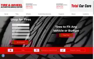 Tireandwheelautoservice.com Screenshot 2024-05-14 12:52:26