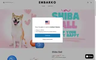 Embarkopetstore.com Screenshot 2024-05-02 07:44:44