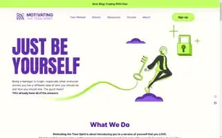 Motivatingtheteenspirit.com Screenshot 2024-07-03 16:08:46