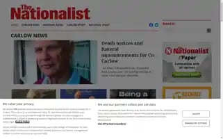 Carlow-nationalist.ie Screenshot 2024-06-18 08:16:13