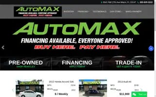 Automaxmiami.com Screenshot 2024-05-15 12:55:56