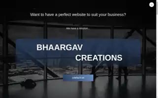 Bhaargavcreations.com Screenshot 2024-05-19 07:33:29