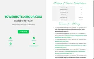 Towerhotelgroup.com Screenshot 2024-04-17 05:21:49