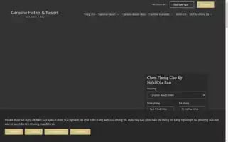 Carolinehotel.vn Screenshot 2024-04-17 18:29:36