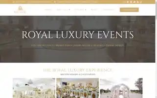 Royalluxuryevents.com Screenshot 2024-05-05 06:24:28