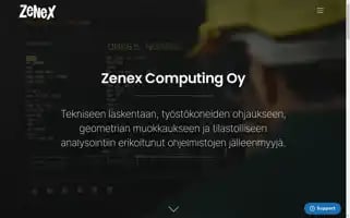 Zenex.fi Screenshot 2024-07-01 17:44:20