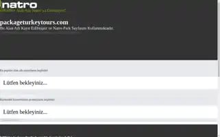 Packageturkeytours.com Screenshot 2024-04-15 09:41:26