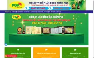 Congtyduocphampqa.vn Screenshot 2024-06-24 21:48:09