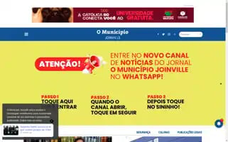 Omunicipiojoinville.com Screenshot 2024-07-03 21:18:00