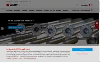 Wuerth.no Screenshot 2024-06-30 08:20:43