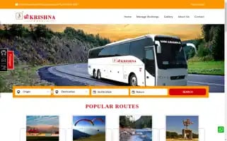 Shrikrishnatravels.in Screenshot 2024-04-26 15:26:08