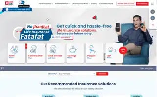 Hdfclife.com Screenshot 2024-05-10 01:05:34