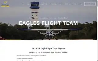 Eaglesflightteam.com Screenshot 2024-04-25 09:07:36