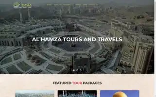 Alhamzatourstravels.com Screenshot 2024-04-16 15:24:17