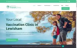 Lewishamtravelclinic.co.uk Screenshot 2024-04-14 11:17:10