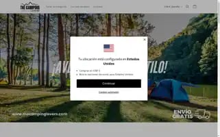 Thecampinglovers.com Screenshot 2024-05-02 04:26:29