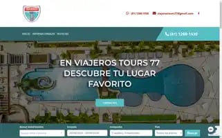 Viajerostours77.com Screenshot 2024-04-26 17:34:30