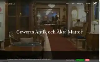 Gewertsantik.se Screenshot 2024-05-19 10:20:12