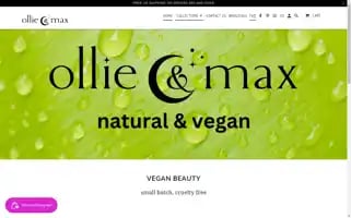 Ollieandmaxsoapco.com Screenshot 2024-05-04 20:40:11