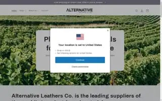 Alternativeleathers.com Screenshot 2024-06-29 23:44:22