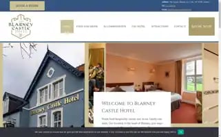 Blarneycastlehotel.com Screenshot 2024-04-26 17:06:10