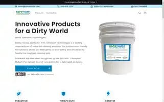 Safewash-technologies.com Screenshot 2024-05-03 22:09:17