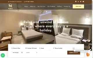 Bhimasdeluxehotel.com Screenshot 2024-04-17 08:47:30