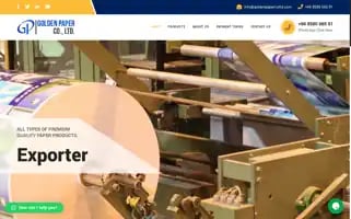 Goldenpapercoltd.com Screenshot 2024-06-28 16:40:09