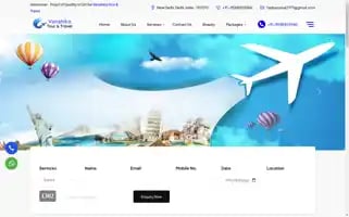 Vanshikatourandtravel.com Screenshot 2024-04-15 21:22:13