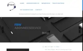 Fbw-abonneeservice.nl Screenshot 2024-07-02 21:11:26