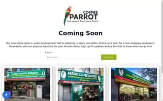 Parrotcoffee.com Screenshot 2024-06-12 09:51:09