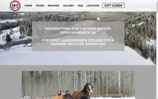 Leavenworthsleighrides.com Screenshot 2024-06-13 12:15:36
